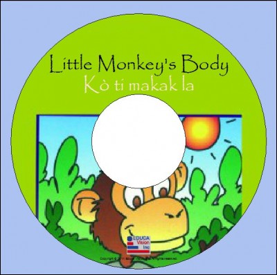 Interactive ebook : Little Monkey's Body/ Kò ti makak la